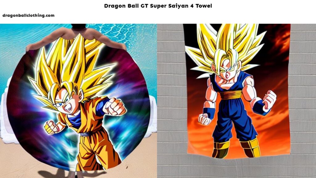 Dragon Ball GT Super Saiyan 4 Towel