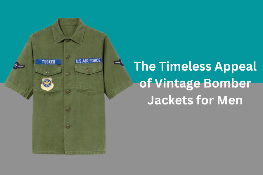 The Timeless Appeal of Vintage Bomber Jackets for Men