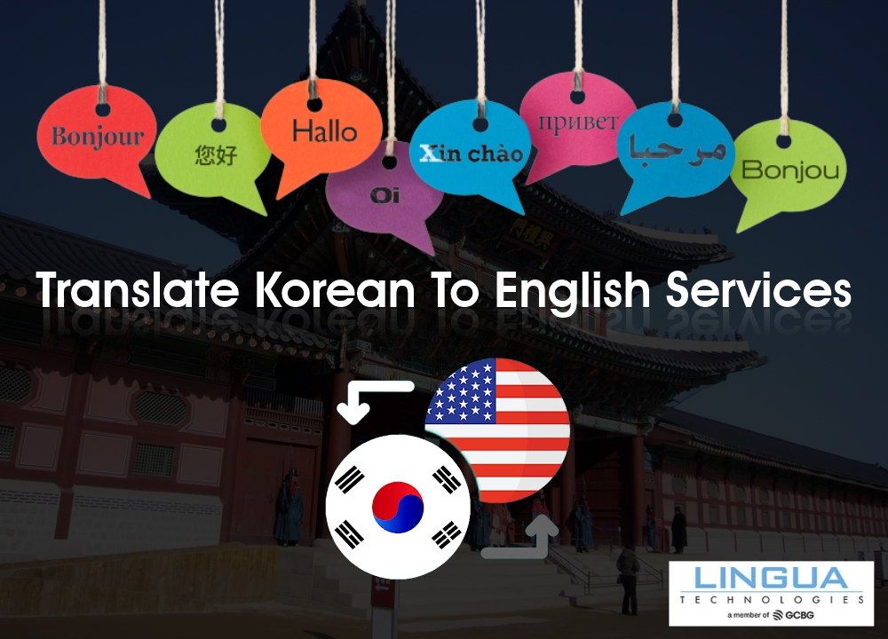 Translate Korean to English Services