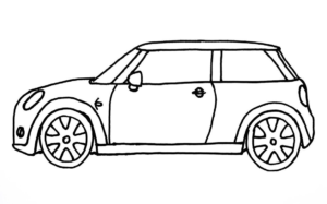 How To Draw Car Drawing For Kids | Drawing Tutorial